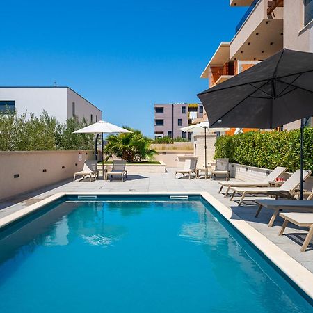 Sea Bay View Apartment - Appartement Avec Piscine Et Magnifique Vue Sur Mer Sveti Filip i Jakov Exterior foto